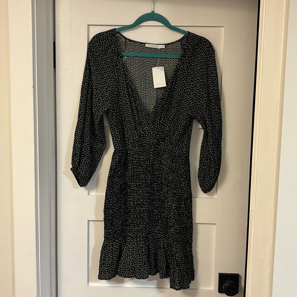 Black and white dress